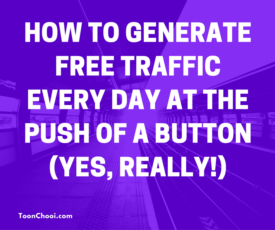How To Generate Free Website Traffic Everyday