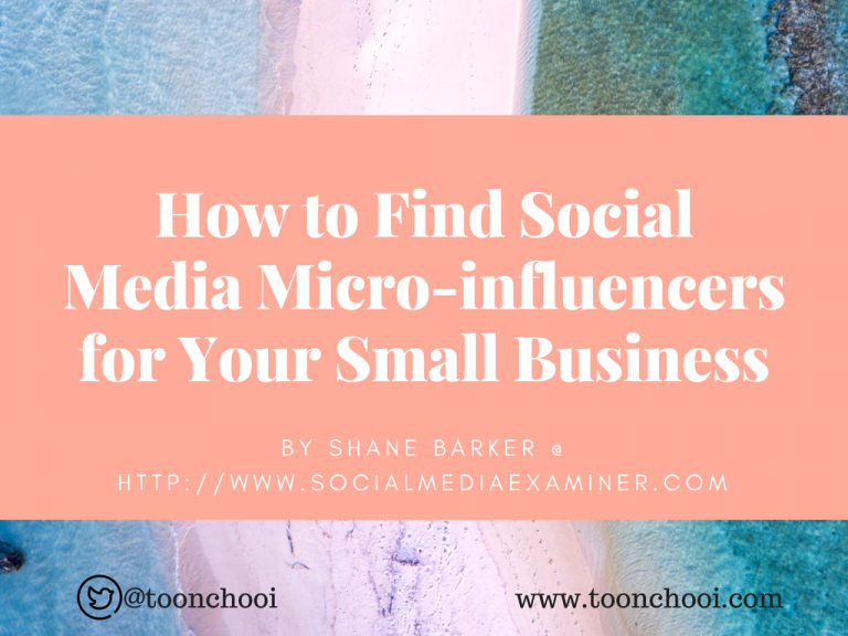 How To Find Social Media Micro-influencers For Your Small Business ...