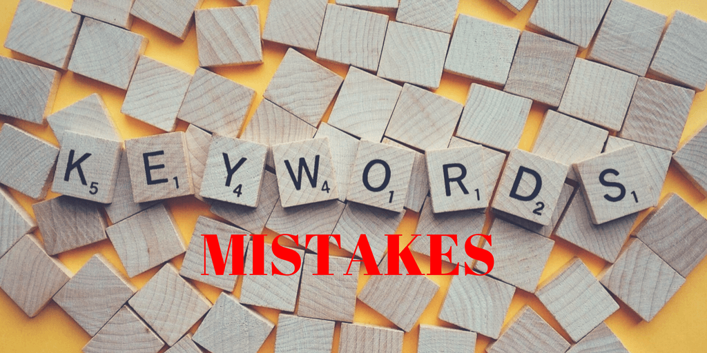 4 keywords mistakes people make