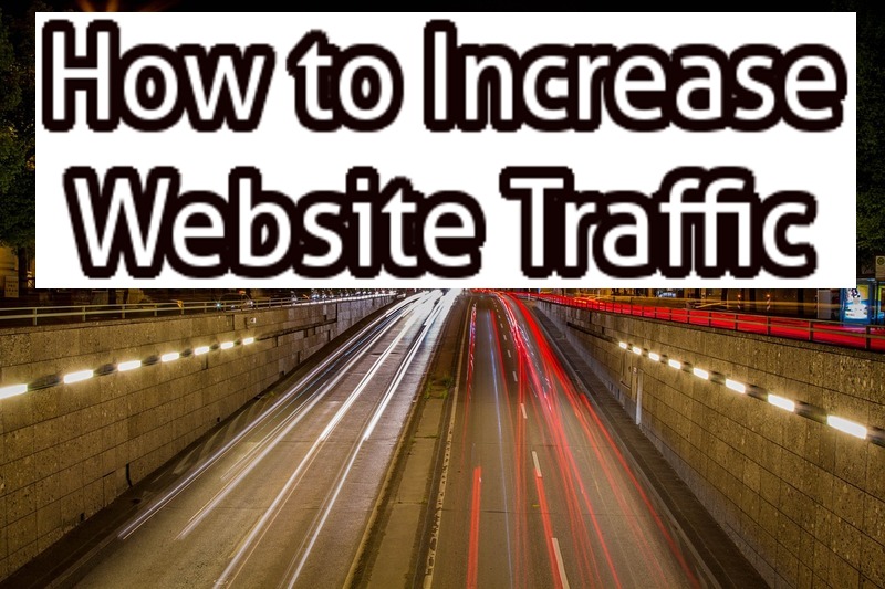 How to generate traffic to your website